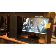'Galaxy' Starter Gaming PC AMD Ryzen 5-5600G 3.9GHz 16GB Ram 512GB SSD + 2TB HDD NVIDIA GTX 1650
