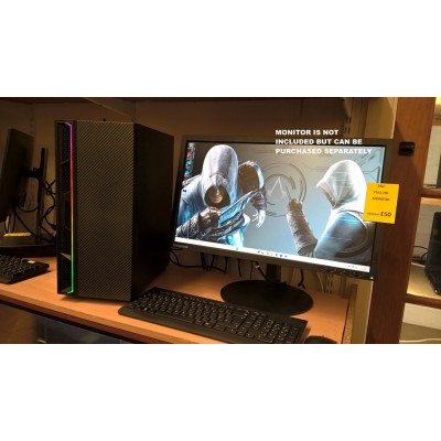 'Galaxy' Starter Gaming PC AMD Ryzen 5-5600G 3.9GHz 16GB Ram 512GB SSD + 2TB HDD NVIDIA GTX 1650