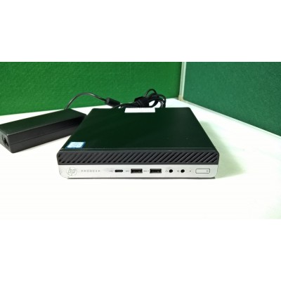 HP ProDesk 600 G5 Mini PC Core i5 9600T 8GB Ram 256GB SSD WIFI 3 Screen Support Win 11 Pro