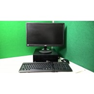HP 280 G2 SFF Fast Cheap Core i3 3.9GHZ 4GB 128SSD plus 19" LCD Monitor