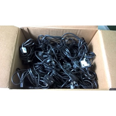 Job Lot Bundle of 35 x Figure 8 UK Power Cables inc VAT