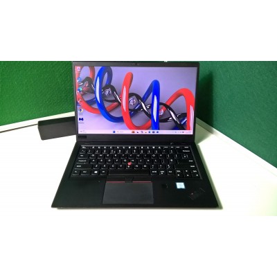 Lenovo Thinkpad X1 Carbon Gen 6 i7 8650U 16GB RAM 256gb NVMe Full HD Screen Win 11 Pro