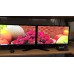 Dual Monitor Set Up 2 x 27" Acer Full HD 1920 x 1080 LED Monitors with Desktop Dual Stand
