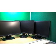 Cheap 22" (21.5") Monitor PC Screen CCTV LCD/LED Assorted Brands VGA Only