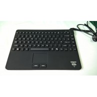 Man and Machine Medical Grade UK Keyboard with Trackpad USB Wired