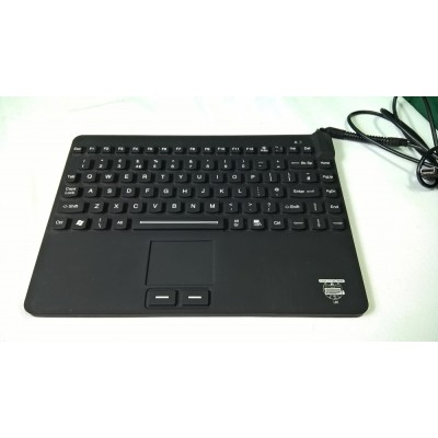 Man and Machine Medical Grade UK Keyboard with Trackpad USB Wired